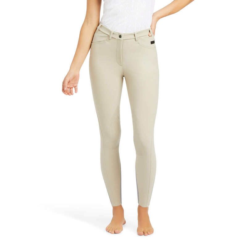 Pantalones Ariat Speranza Knee Patch Breech Kaki Mujer - Chile 193-JKMDCO